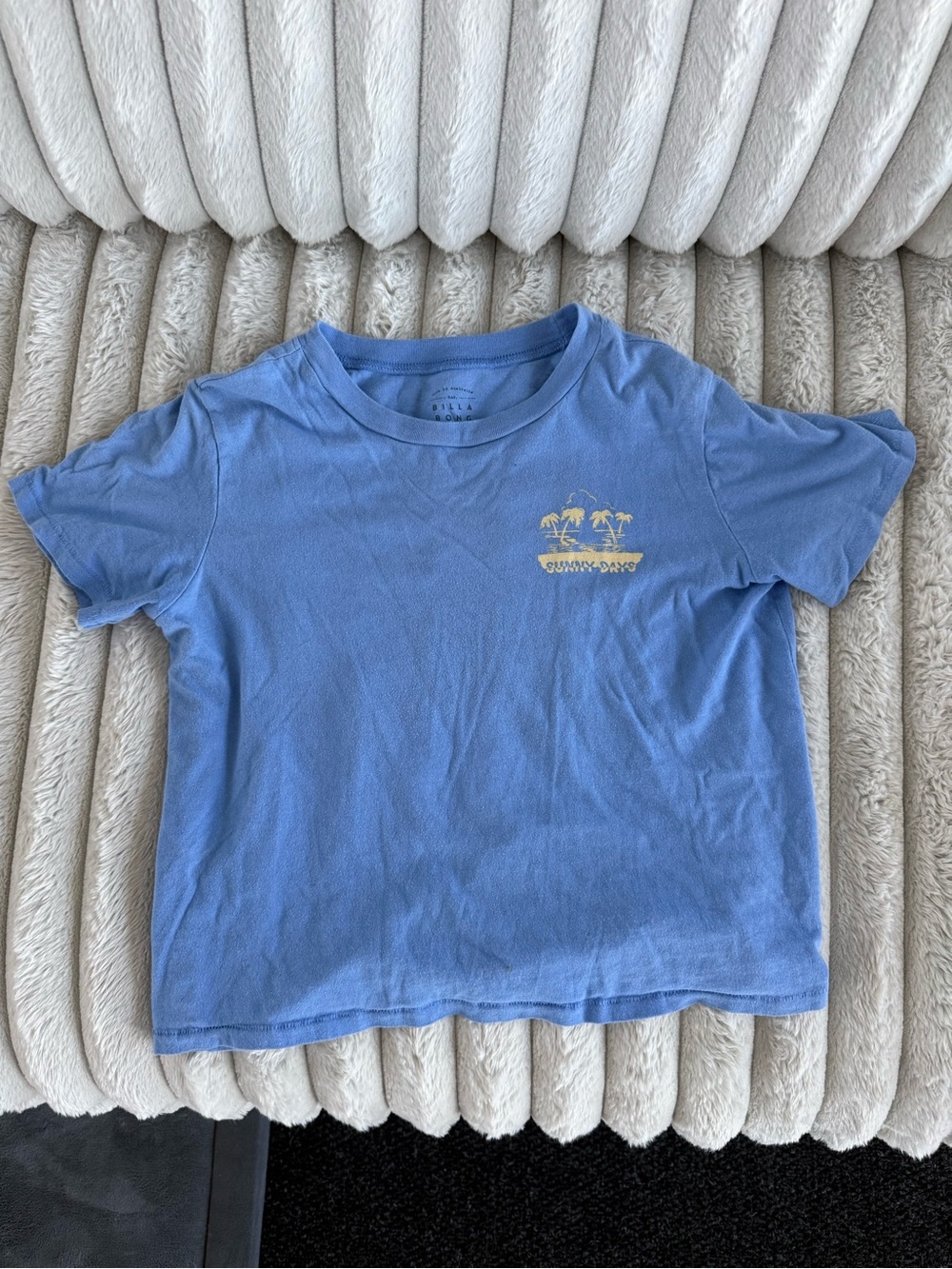 Billabong Light Blue 'Sunny Days' Palm Graphic Tee